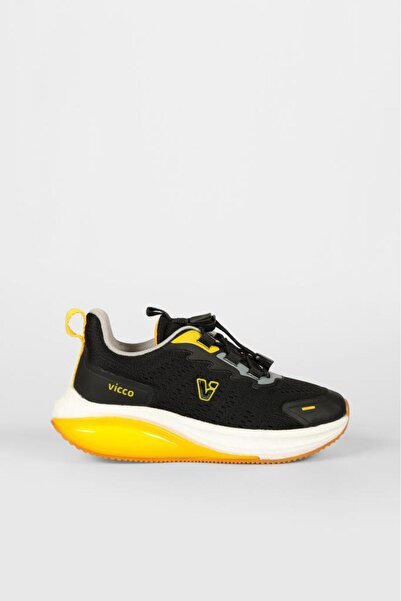 Vicco Knit Siyah Çocuk Sneakers