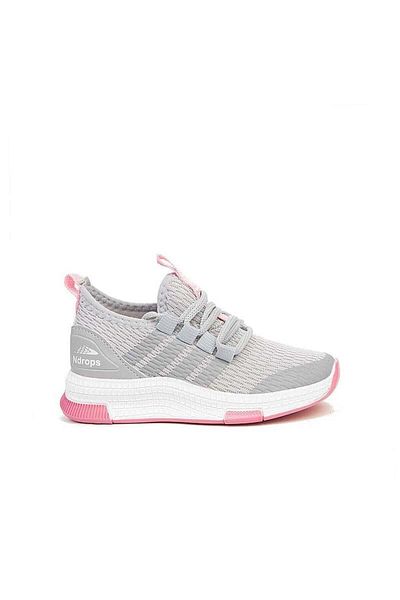 Trend Adımlar Gray Unisex Booties Elastic Children's Sports Shoes