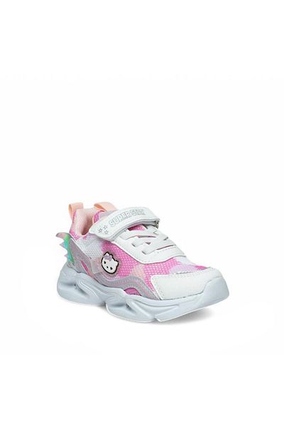 Trend Adımlar Pantofi sport cu velcro pentru fete albe