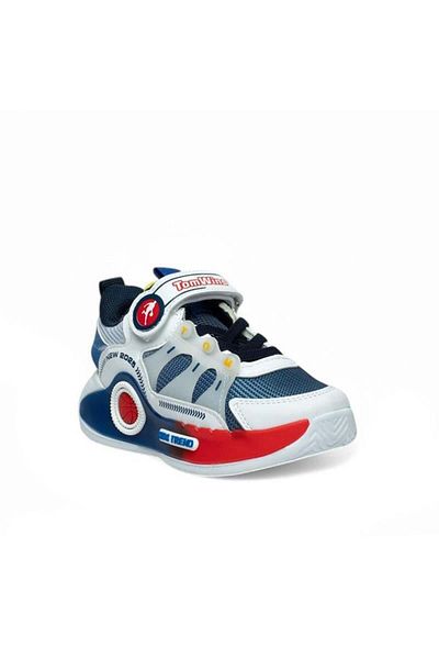 Trend Adımlar Blue Boy's Ultra Light Half-High Sneaker