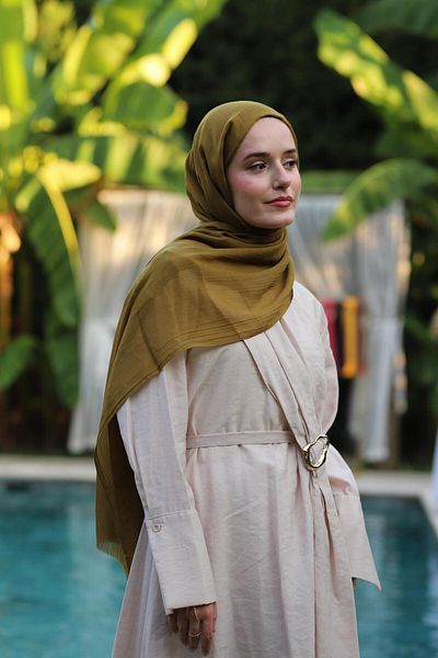 Şalland Dubai Series Shawl Oil Green
