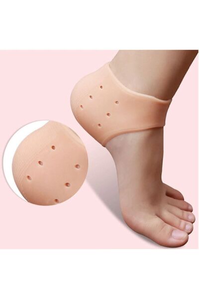 CÖDEL Topuk Gömleği Diken Çorabı Koruyucu Gömlek Tabanlık Silikon Esnek Çorap...