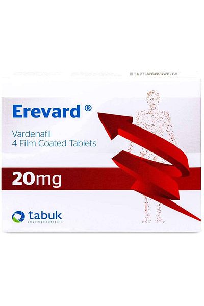 TABUK EREVARD 20 MG 4 FILM COATED TABLETS