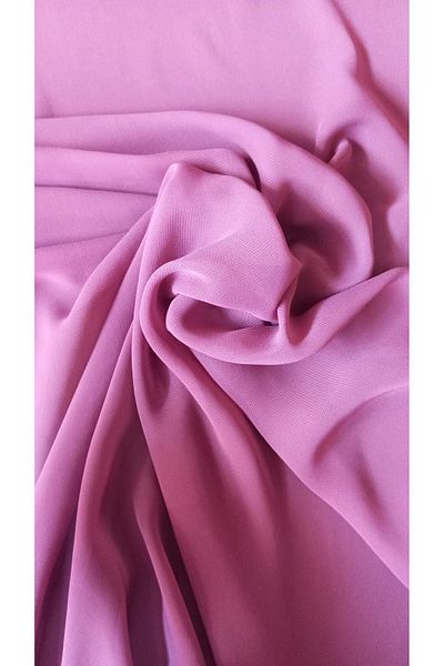 feminen Chiffon Fabric Pink Color