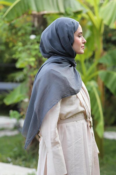 Şalland Dubai Series Shawl Anthracite