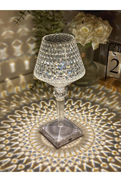 dunyazuccaciye Dokunmatik Şarjlı Led Lina