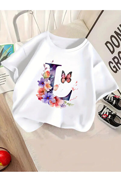 SVART WEAR Детска тениска с графичен принт "L"