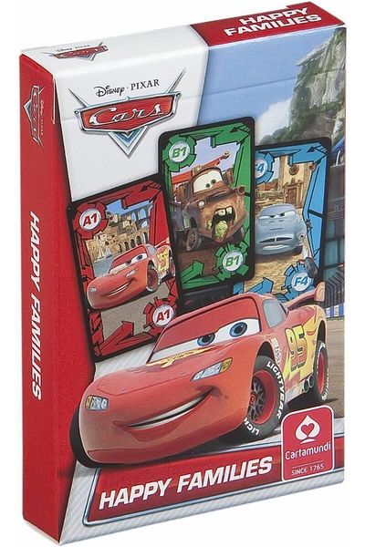 Cartamundi Disney Pixar Cars Happy Families Card Game