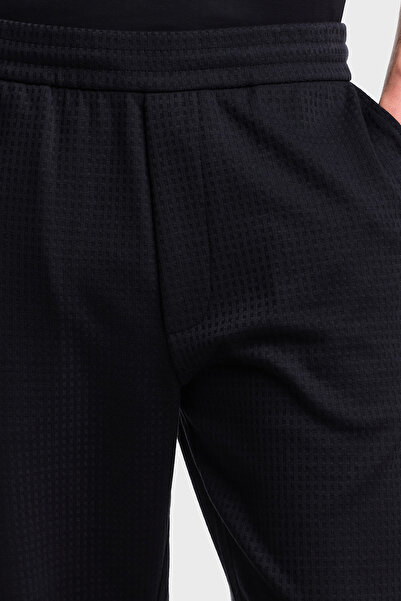 Emporio Armani Cotton Regular Fit Elastic Waist Elastic Cuff Pants Men's Trousers EM003443 AF137