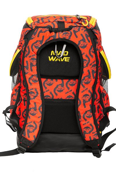 Mad Wave حقيبة ظهر Mad Team باللون الأحمر 45LT