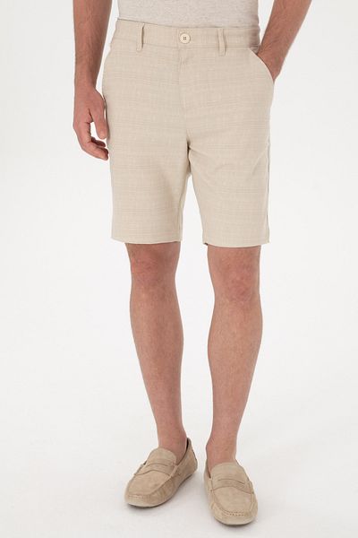 U.S. Polo Assn. Men's Camel Woven Shorts 50300443-Vr015