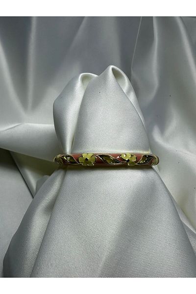 Mutenaura Enameled Handcuff Bracelet