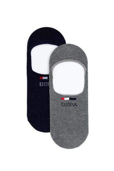 U.S. Polo Assn. Men's 2-Piece Ballerina Socks 50304287-Vr086
