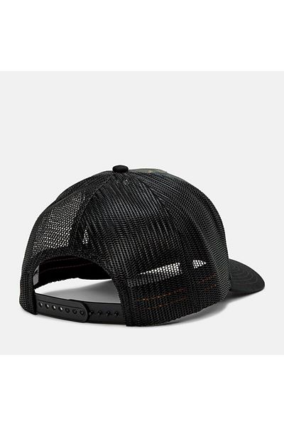 Timberland Camo Print Trucker Unisex Black Hat Tb0A2Psv0011