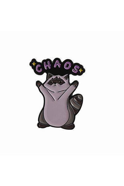 Choice1 دبوس معدني من مجموعة حيوانات كرتونية من الطراز الأول، قطة غاضبة لطيفة...