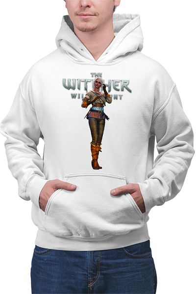 OEM Men's Hoodie Witcher Ciri Adventure Horror Exorcist Game