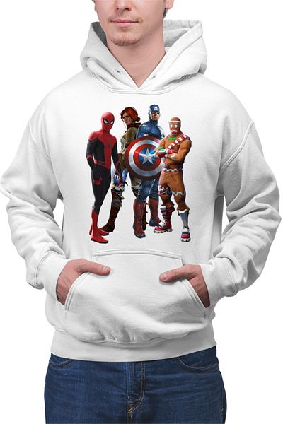 OEM Hanorac Barbati Witcher Spiderman Captain America Skin Battle Royale