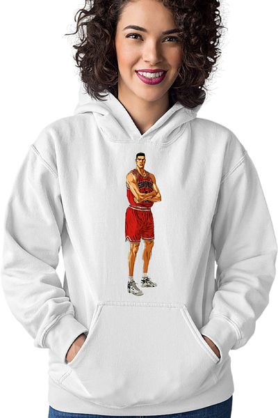 OEM Women's Hoodie Slam Dunk Akagi Anime Basketball Sport