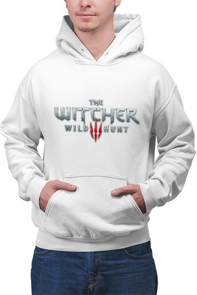 OEM Men's Hoodie Witcher Wild Hunt Logo Paranormal Monsters