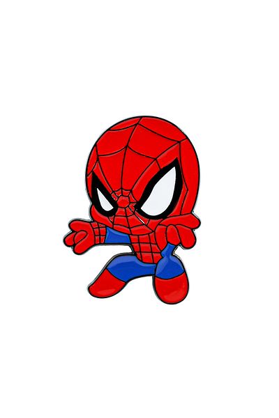 Miniso Marvel Brooch Marvel Movie Spider-Man Enamel Pins Cartoon Anime Metal Brooch Badge Jewellery Backpac