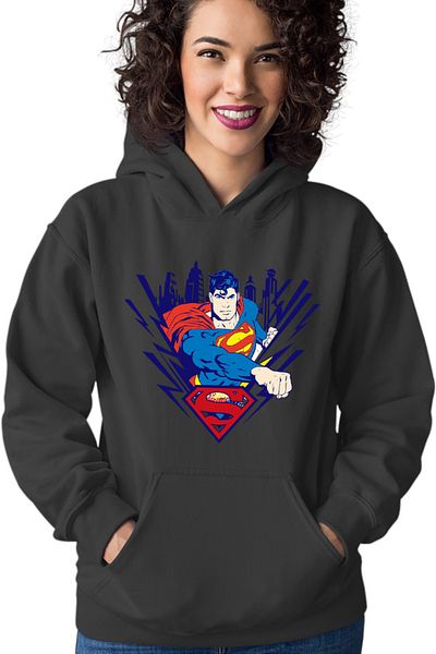 OEM Hanorac Femei Superman Superhero Fly Cape