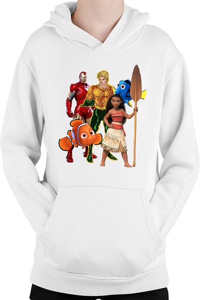 OEM Hanorac Copii Aquaman Ocean Moana Nemo Ironman Find Peace