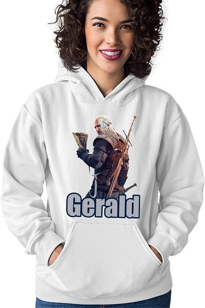 OEM Witcher Gerald Medieval Game Women's Hoodie