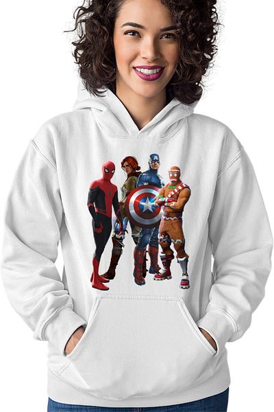 OEM Hanorac Femei Witcher Spiderman Captain America Skin Battle Royale