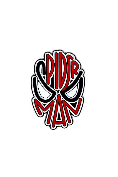 Miniso Fashion Pins Marvel Movie Spider-Man Enamel Pins Cartoon Anime Metal Brooch Badge Jewellery Backpack