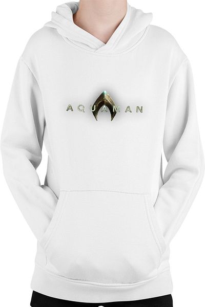 OEM Aquaman Logo Water King Comic Books Cartoons Kids Hoodie