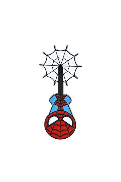 Miniso Enameled Brooch Marvel Movie Spider-Man Enamel Pins Cartoon Anime Metal Brooch Badge Jewellery Backp