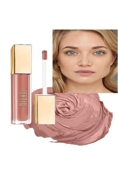MILANI Amore Matte Lip Crème 10 Adorable 6g – Long-Lasting Full Coverage Matte Liquid Lipstick