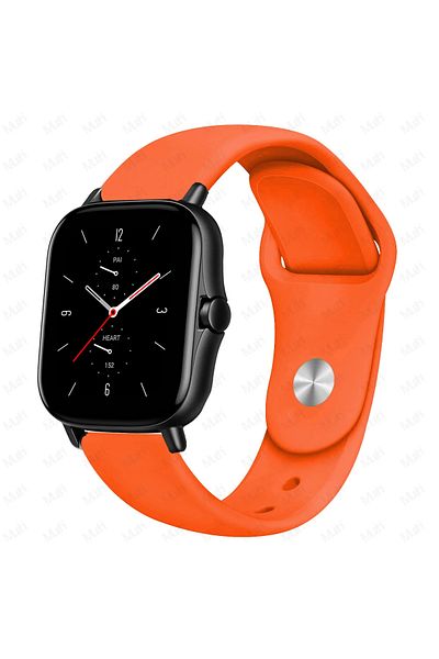 Choice 20mm watch band Orange 10 22mm Silicone band For Amazfit GTS 3/2/2e/GTS2 Mini/GTR 42mm/47mm/GTR 3/3