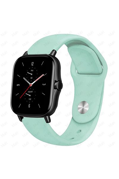 Choice 20mm watch band Lake Blue 27 22mm Silicone band For Amazfit GTS 3/2/2e/GTS2 Mini/GTR 42mm/47mm/GTR 3