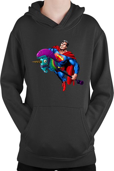 OEM Hanorac Copii Superman Fortnite Horse Colorfull Troll Fly Happy Smilling