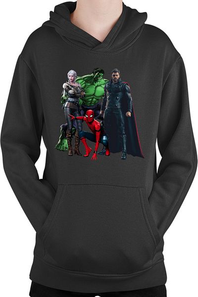 OEM Witcher Ciri Magician Spiderman Captain America Kids Hoodie