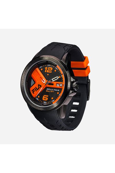 Fila Adult Unisex Analog Watch, Black 38-170-203, 43 mm