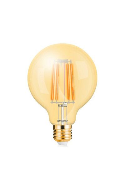 Braytron Bec LED decorativ cu filament 4W G125 350LM 2200K E27