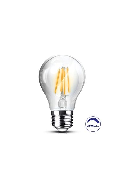 Braytron Bec LED cu filament BEC CU TR 8W DIM A60 806LM 2700K E27