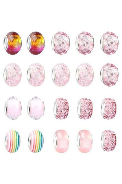 COOYA Children's DIY toys,DIY Beads bracelets Toy Craft Art Kit with Chains,gift for children,girls