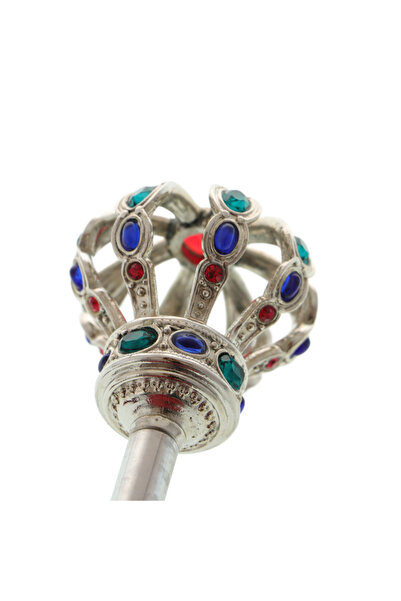 GiftExpress Burgundy metal professional corkscrew with crown