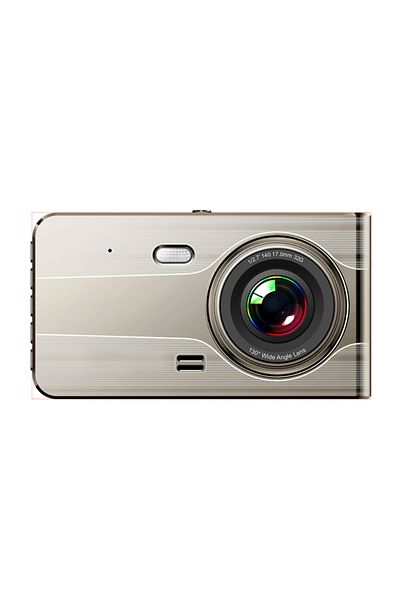 Hurtel DVR auto LCD Full HD cu senzor G și cameră video pentru mers înapoi, bej
