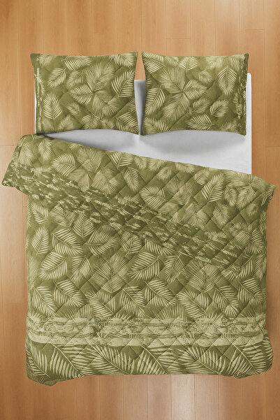 Mislina Home Mauritius Double Quilted Filled Pique 4 Seasons Baklava Dsn | Pillow Case Gift | 200X230Cm