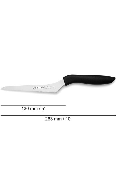 ARCOSS Nóż kuchenny uniwersalny zakrzywiony NIZA dł. 130/265 mm