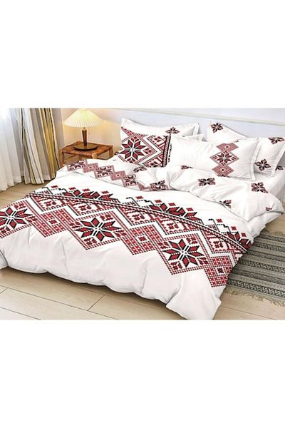 OEM Double Bed Linen, 6 Pieces, 2 Persons, 245x250 cm, Multicolor, Traditional Design