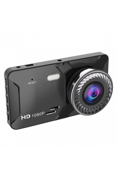 BGRJ Automotive Cameră auto DVR duală, semafor și lumini de marșarier, ecran tactil