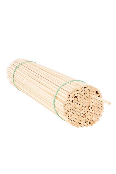 GSG24 Patyczki do flag chorągiewek drewniane bukowe 50cm/5mm 100szt
