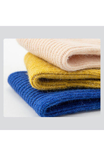 Hurtel Mănuși de telefon tricotate cu decupaje pentru degete, unisex, albastre