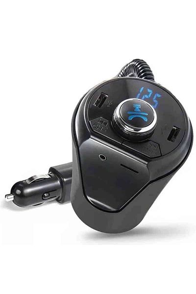 BGRJ Automotive Kit modulator FM auto din sticlă, Mp3, USB, AUX, Bluetooth