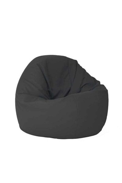 Pufrelax Fotoliu Relaxo XL, Material Piele ecologica - Dark Grey